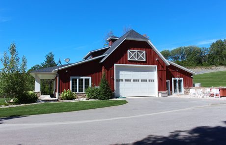 Photo of the barn project